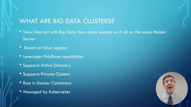 Microsoft SQL – SQL Big Data intro video