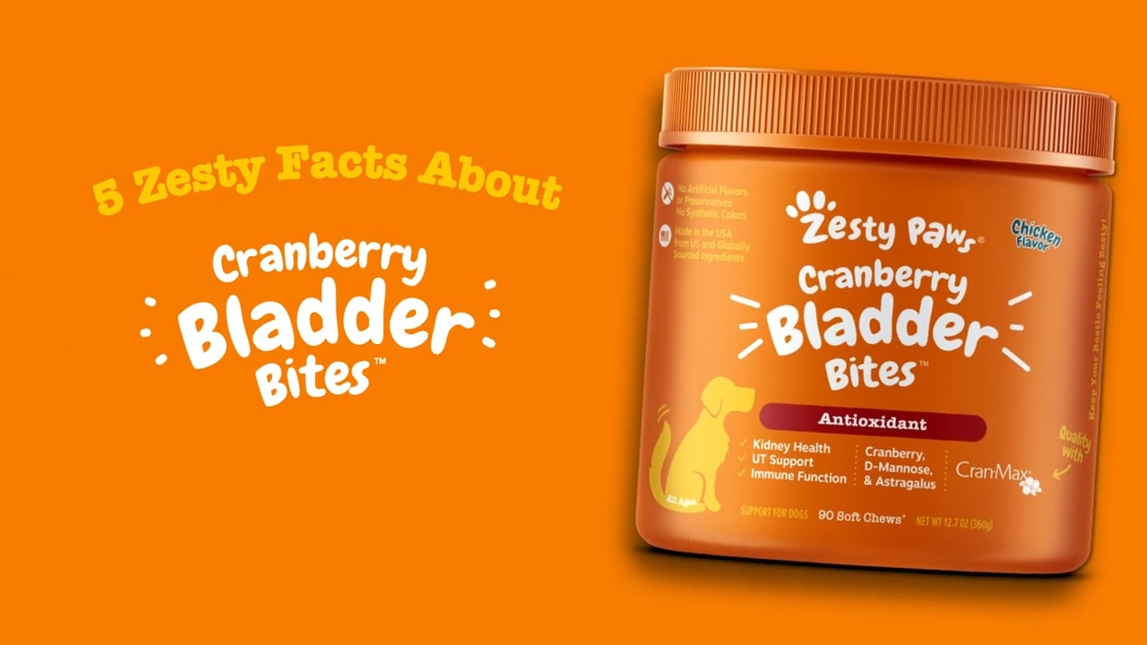 Zesty paws cranberry bladder bites outlet petsmart