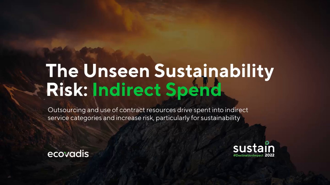 The Unseen Sustainability Risk: Indirect Spend