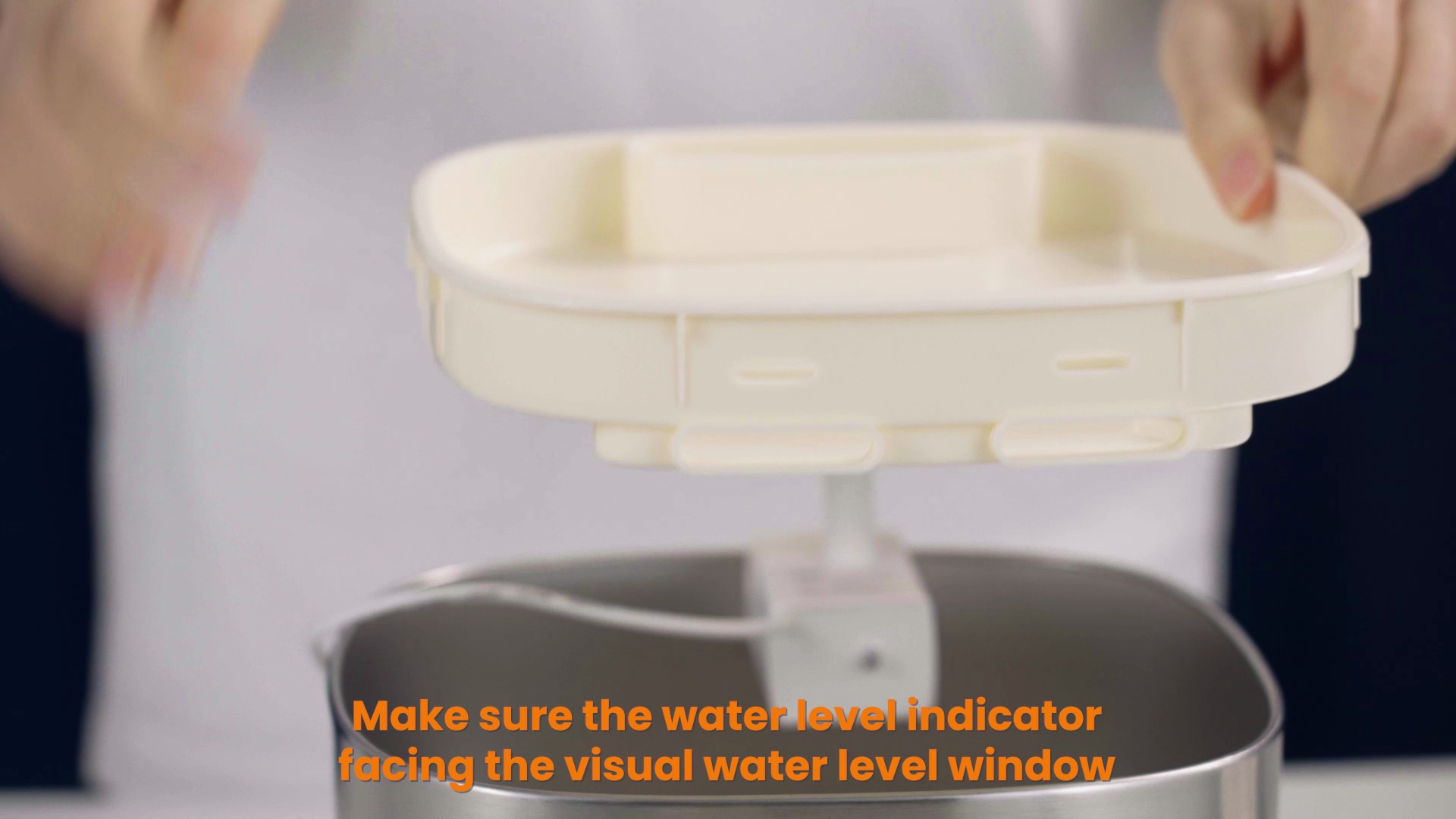 ONEISALL PW03 Automatic Stainless Steel Cat Water Fountain, Medium