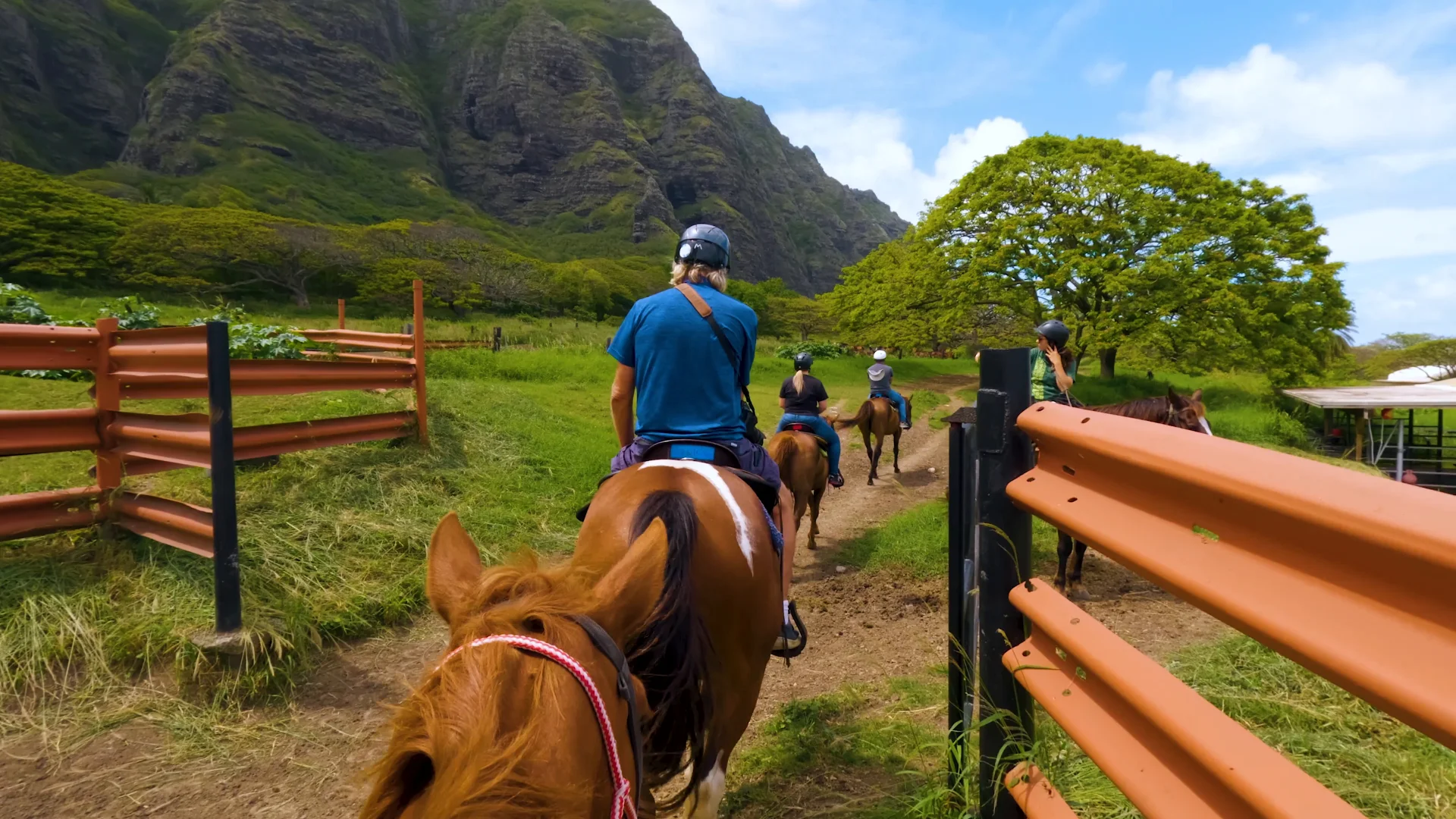 Horseback Ride in Jurassic Valley (Kualoa Ranch)