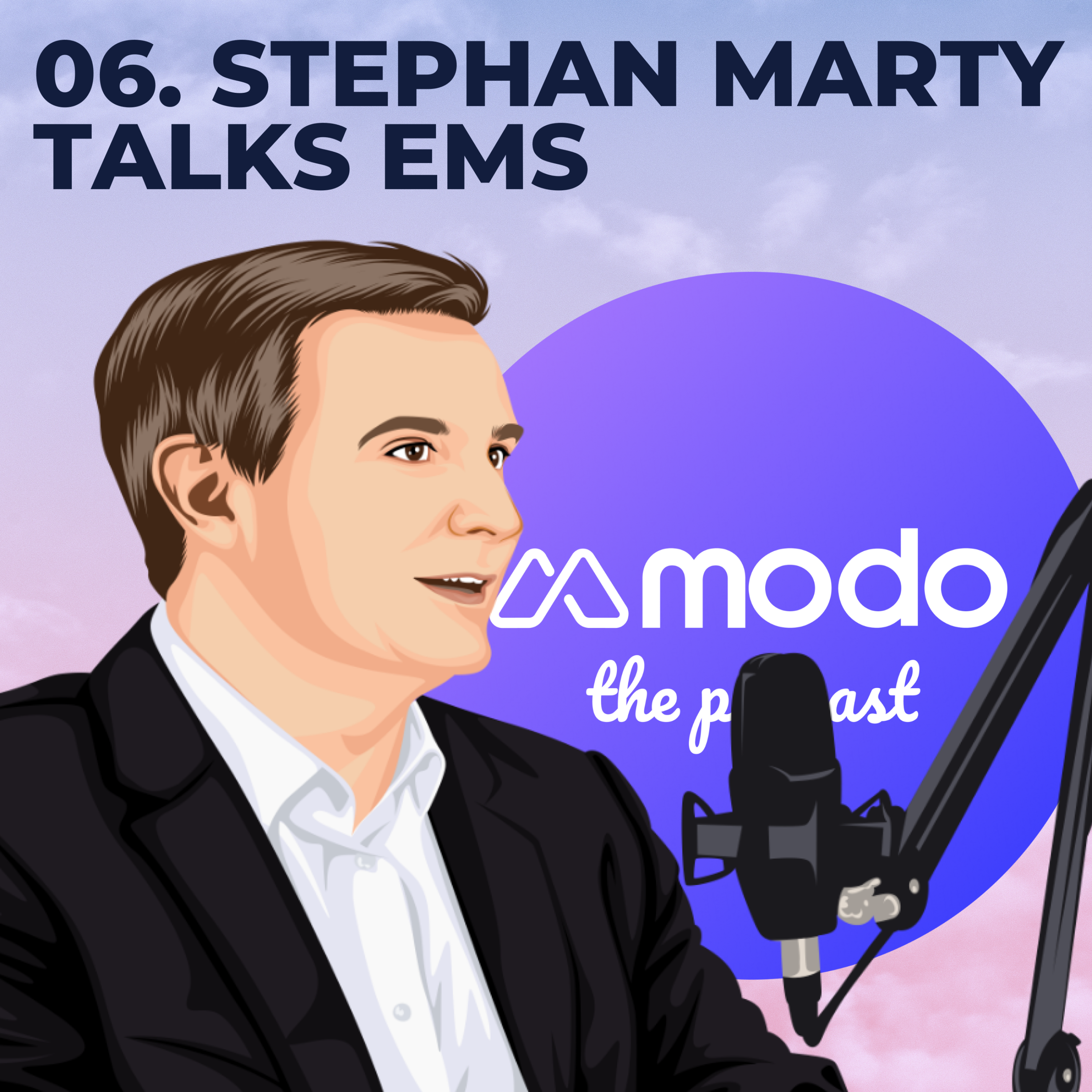 06 - How energy management is changing with Stephan Marty (CEO @ Wattstor) - podcast episode cover