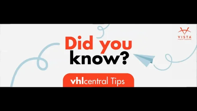 vhlcentral Tips