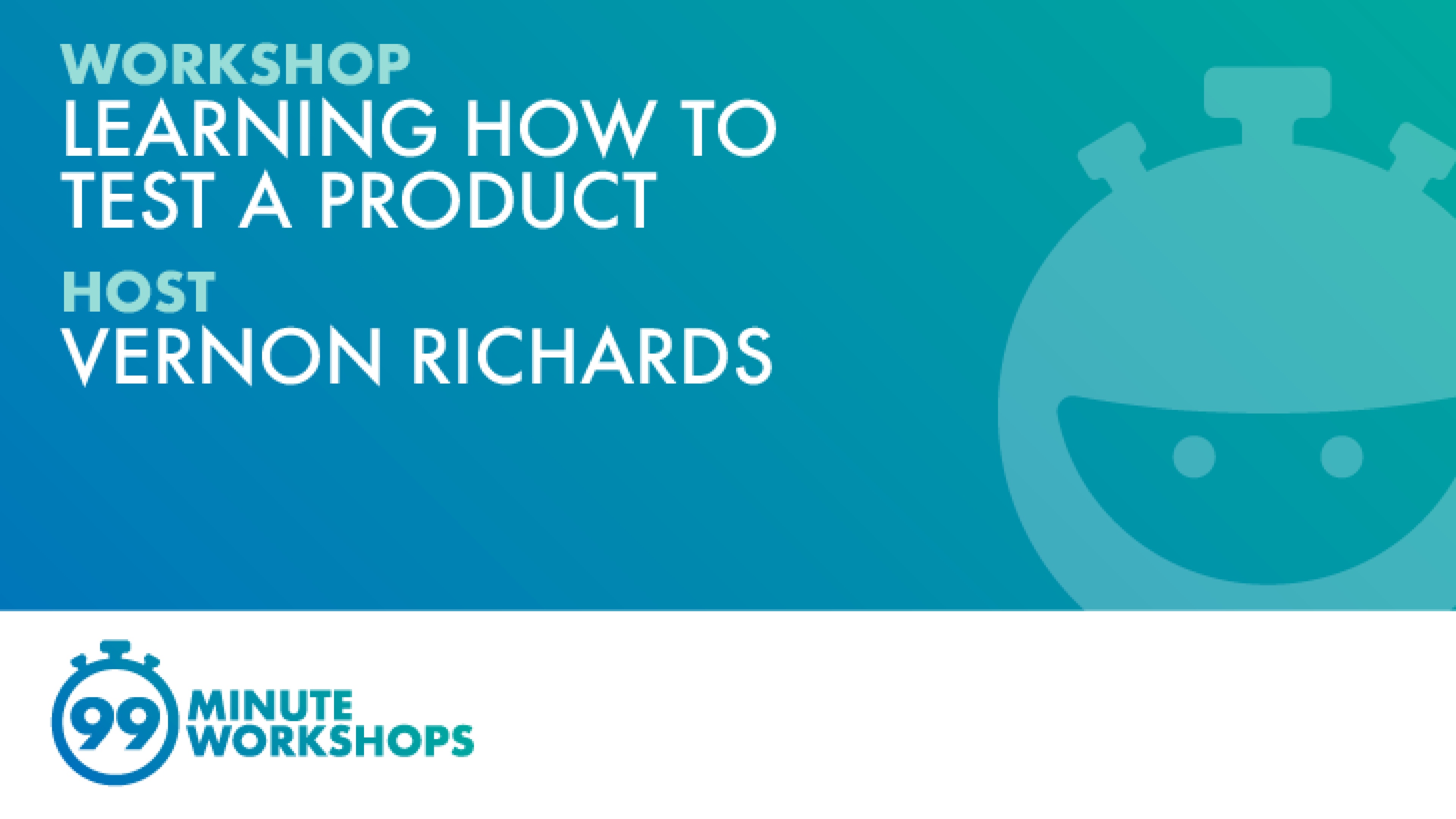 Learning How To Test A Product