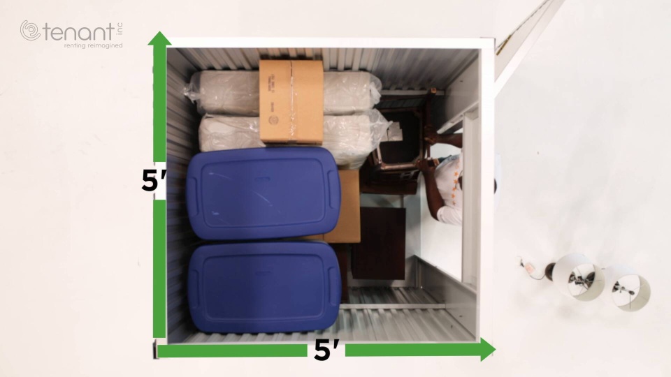 5x5 Storage Unit video tour