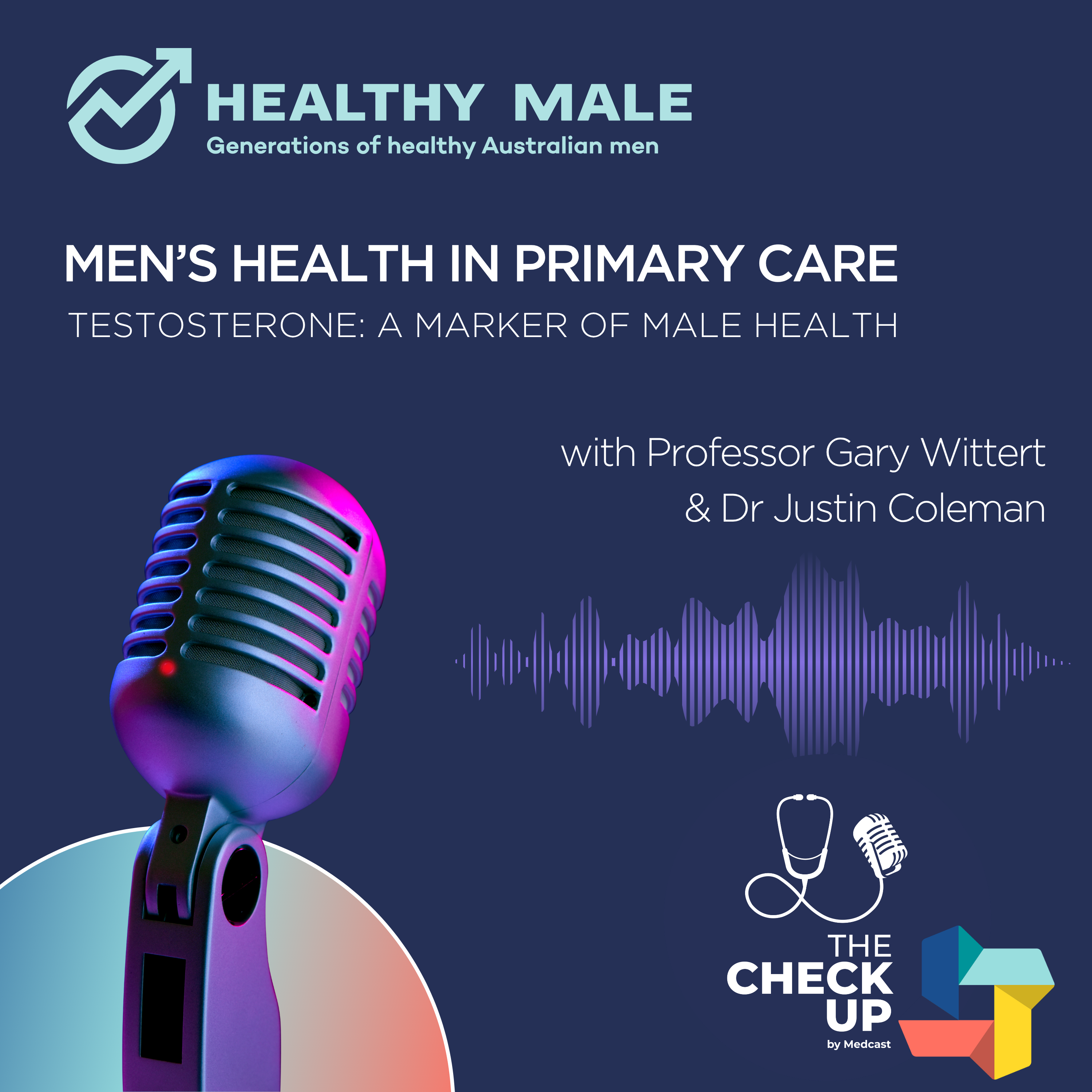Healthy Male Podcast: Testosterone - A Marker of Male Health episode artwork