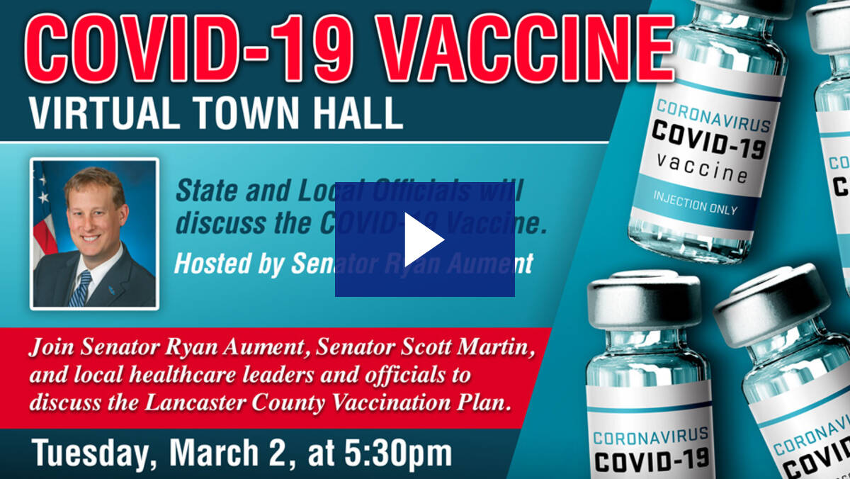 3/2/21 – COVID-19 Vaccine Virtual Town Hall