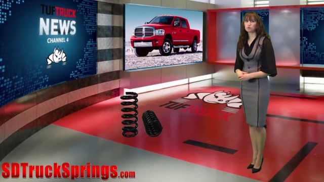 Front Coil Spring Set For 1994-2010 Dodge Ram 2500 2007 2006 1997 2003 F284QY