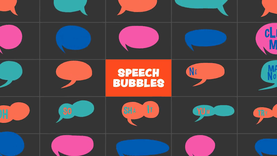 Speech Bubbles - After Effects Templates