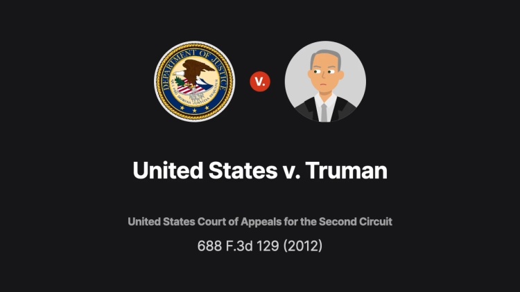 United States v. Truman