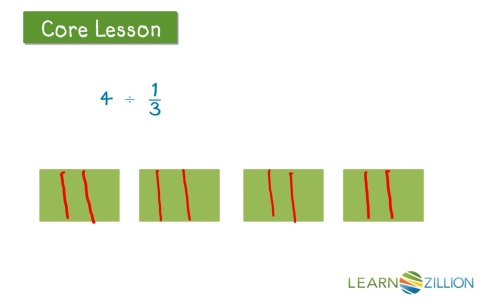 Divide A Whole Number By A Unit Fraction By Drawing A Model Learnzillion Divide A Whole Number By A Unit Fraction By Drawing A Model Learnzillion