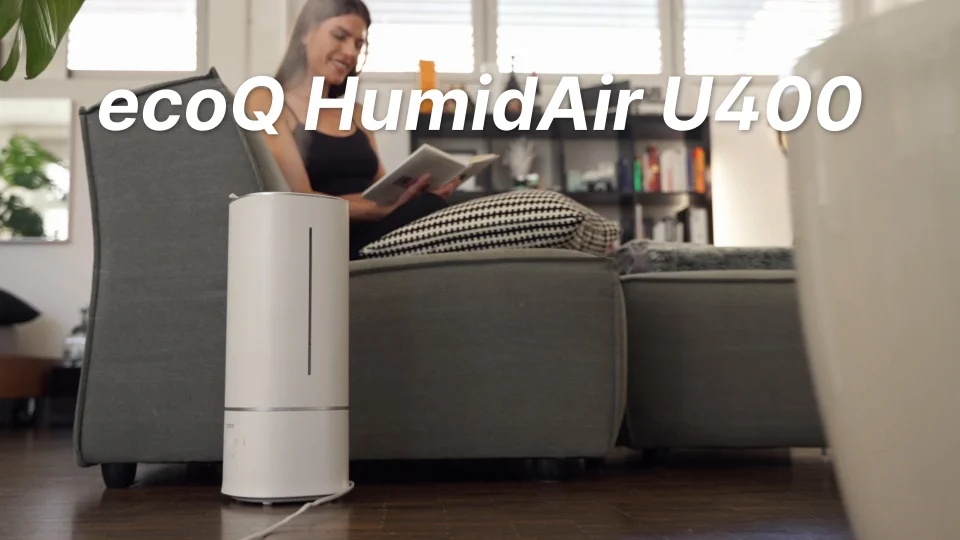 ecoQ HumidAir U400 nébuliseur à ultrasons humidificateur d'air