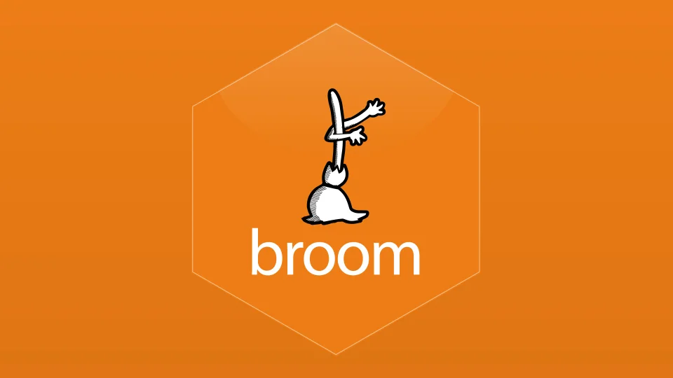 Convenient analysis with broom - RStudio