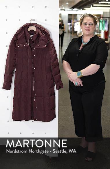Cole Haan Bib Insert Down & Feather Fill Coat | Nordstromrack
