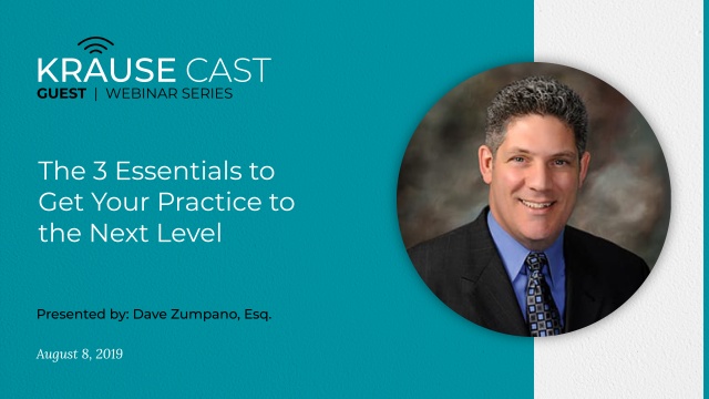 The 3 Essentials to get your Practice to the Next Level