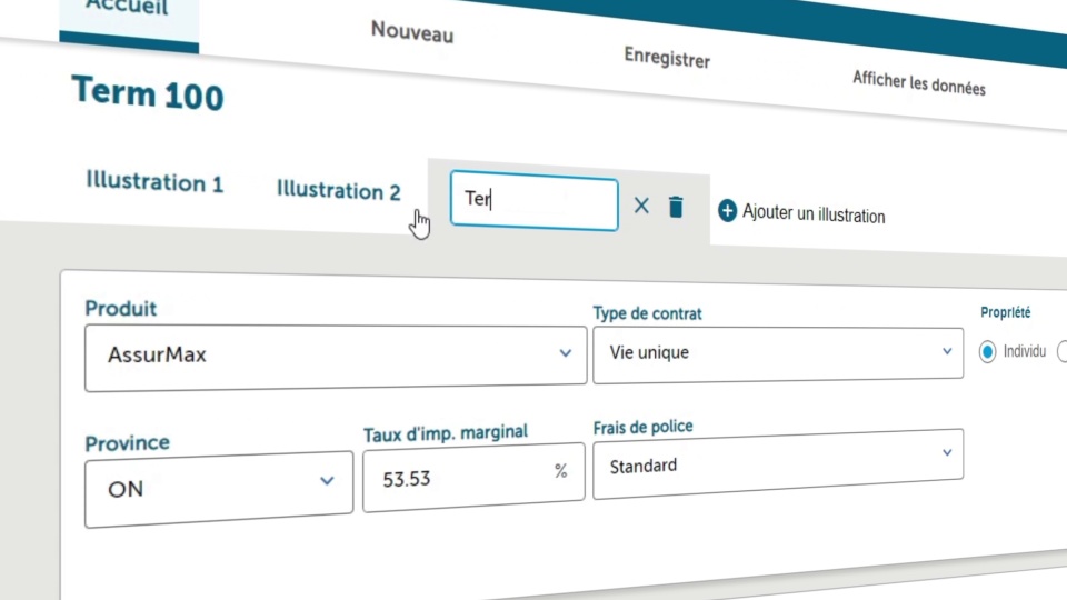 Aperçu de l'illustrateur d’assurance eVision