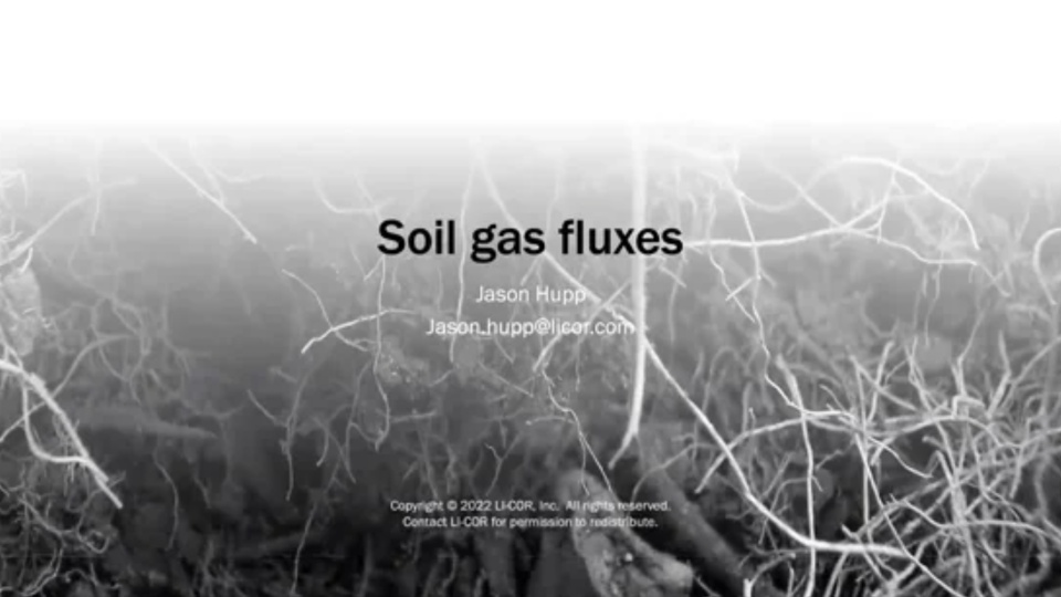 Soil Gas Flux Workshop