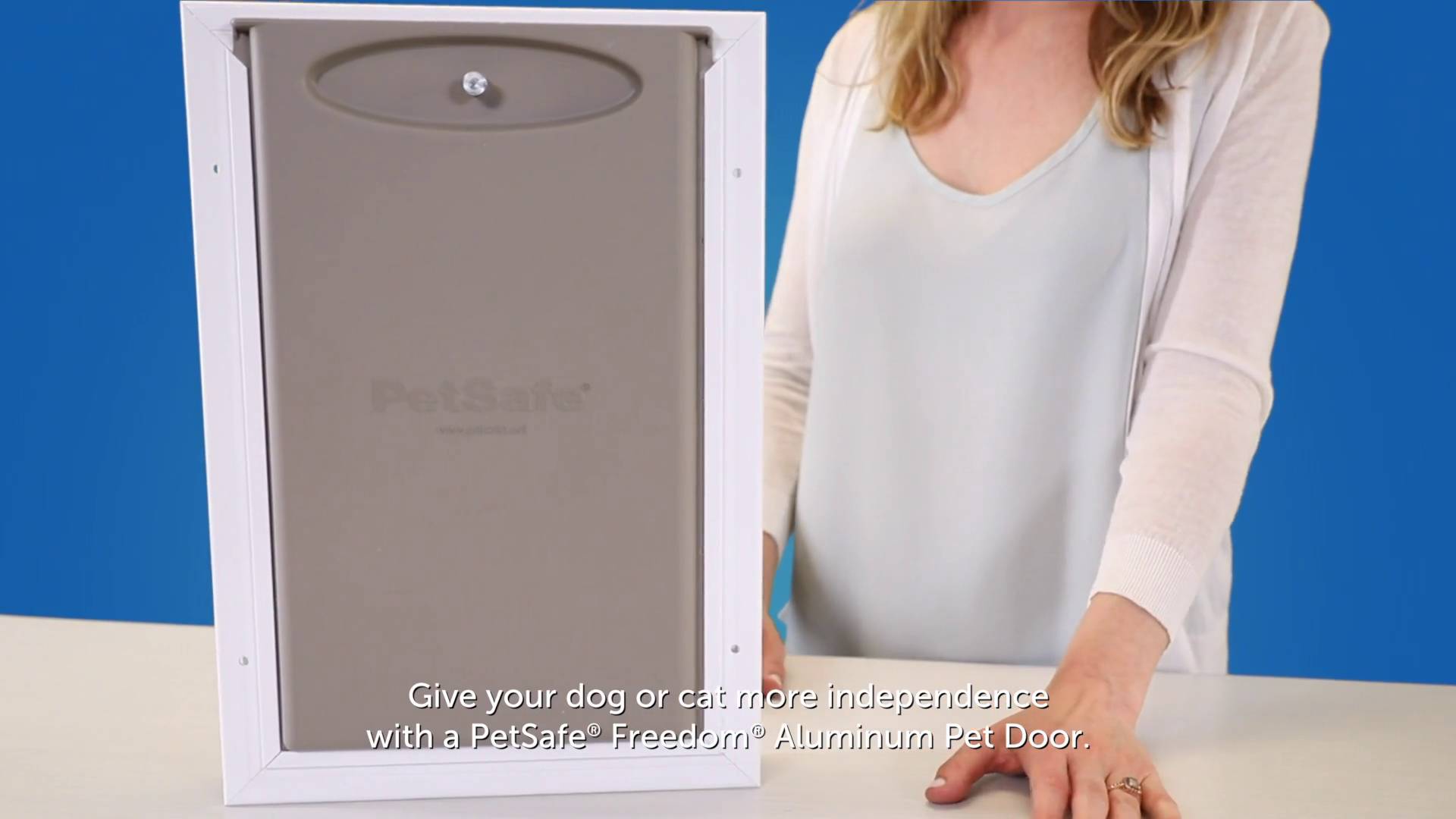 Petsafe aluminum clearance pet door xl