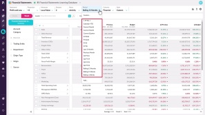 Change periods (date ranges)
