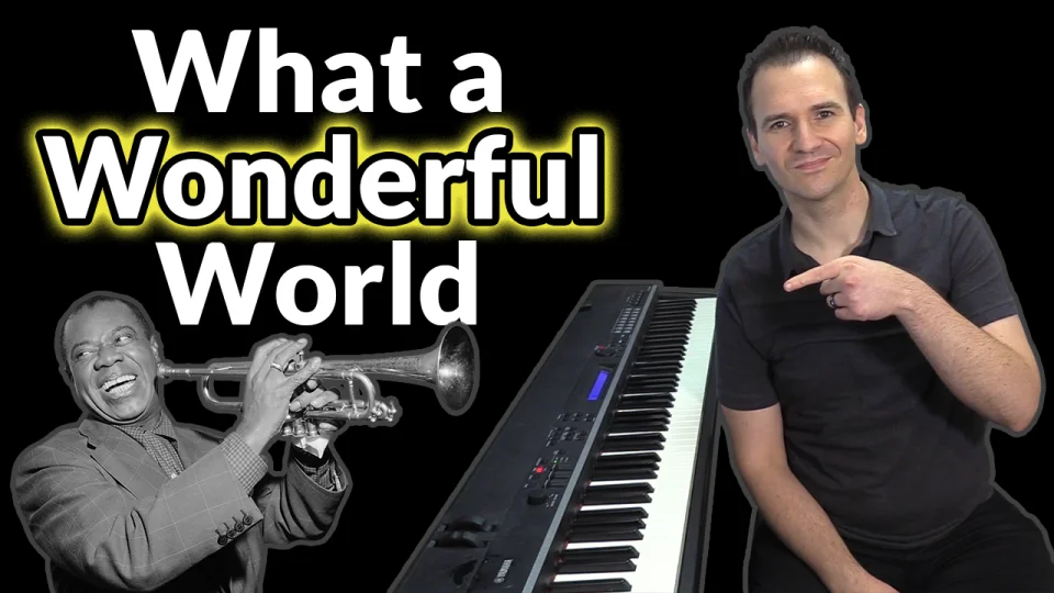 What A Wonderful World Contemporary Piano