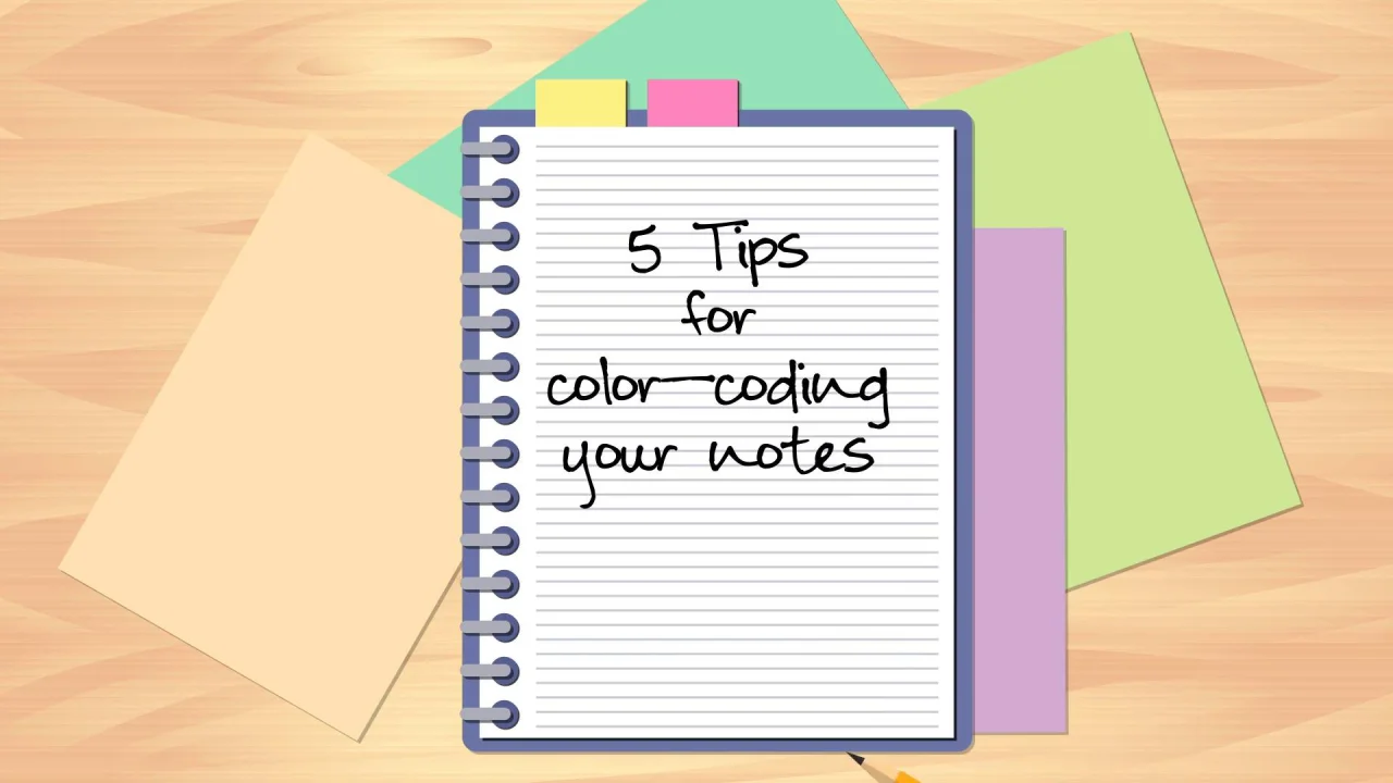 5 Tips for Color-Coding Your Notes