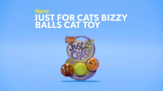 Hartz Just For Cats® Bizzy Balls® Cat Toy