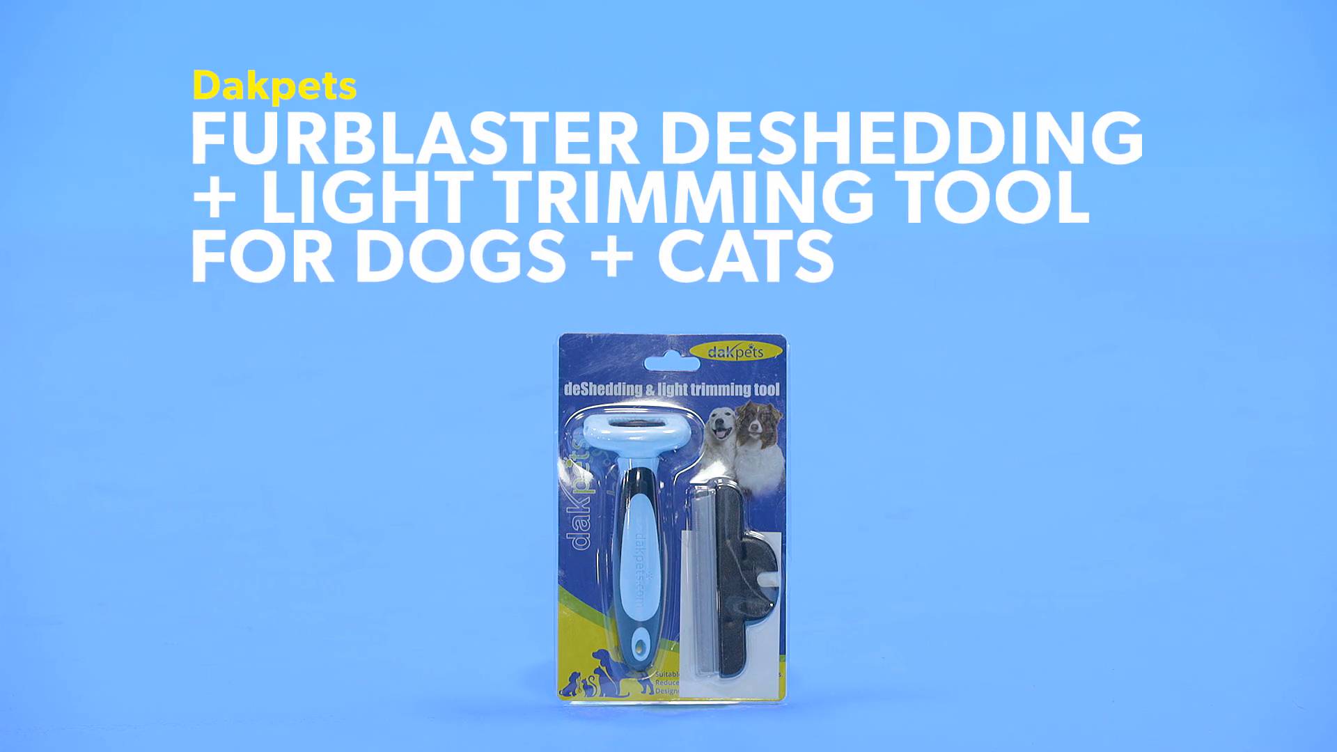 Dakpets deshedding and shop light trimming tool