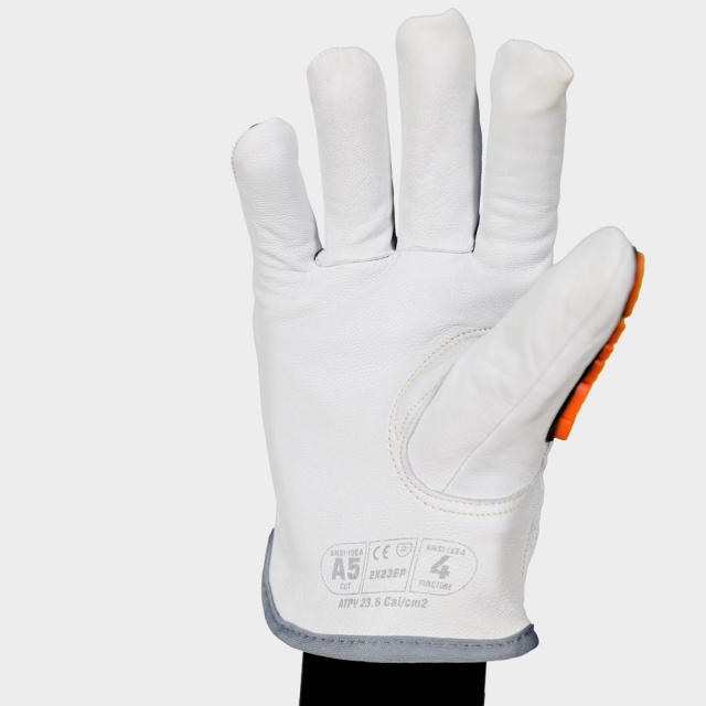 HexArmor Chrome SLT 4062 Heat cut protection gloves Level E | 9 | KC-4062-9