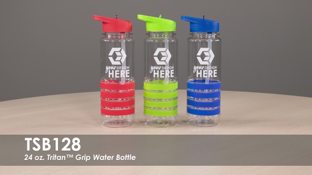 24 oz Tritan Plastic Water Bottle