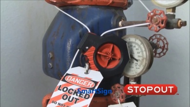 STOPOUT Cinch Cable Lockout Device