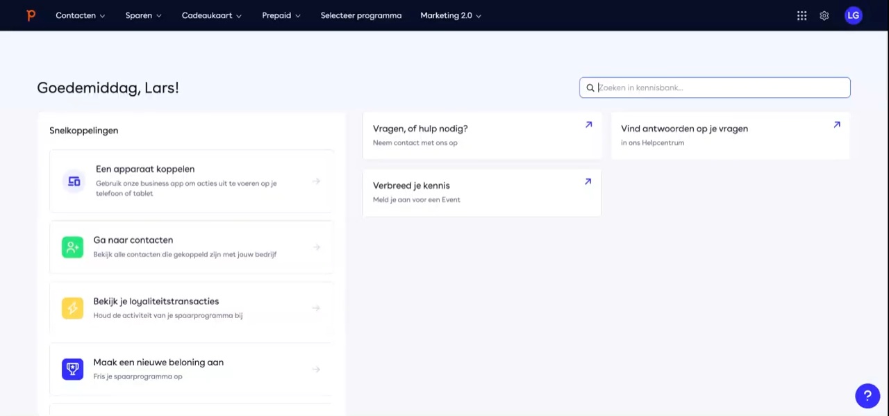 Handmatig een contact toevoegen