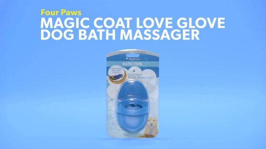 Four Paws Magic Coat Self Cleaning Slicker Dog Brush, 8 L X 4