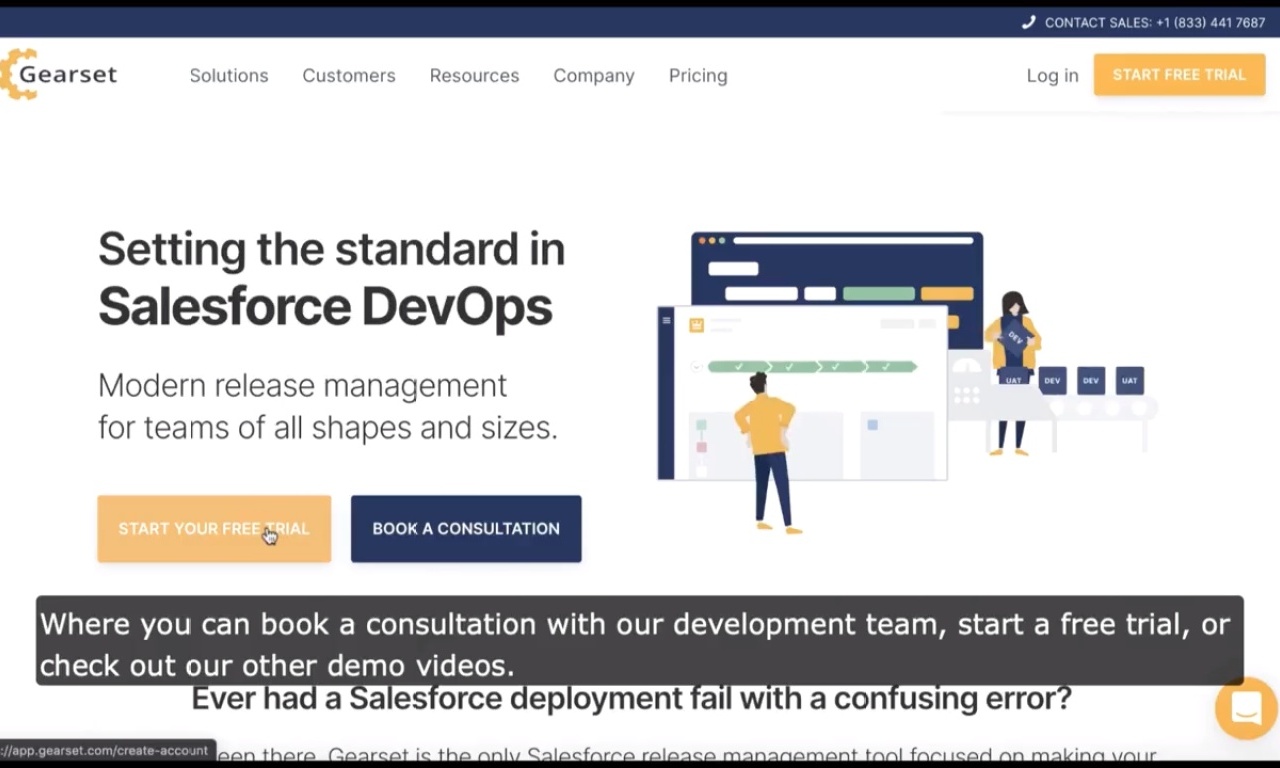 How to set up a CI job with Gearset Gearset