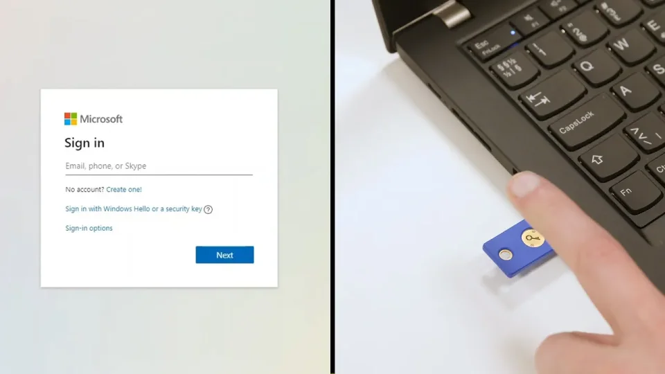 Microsoft and YubiKeys, Two-Factor Authentication