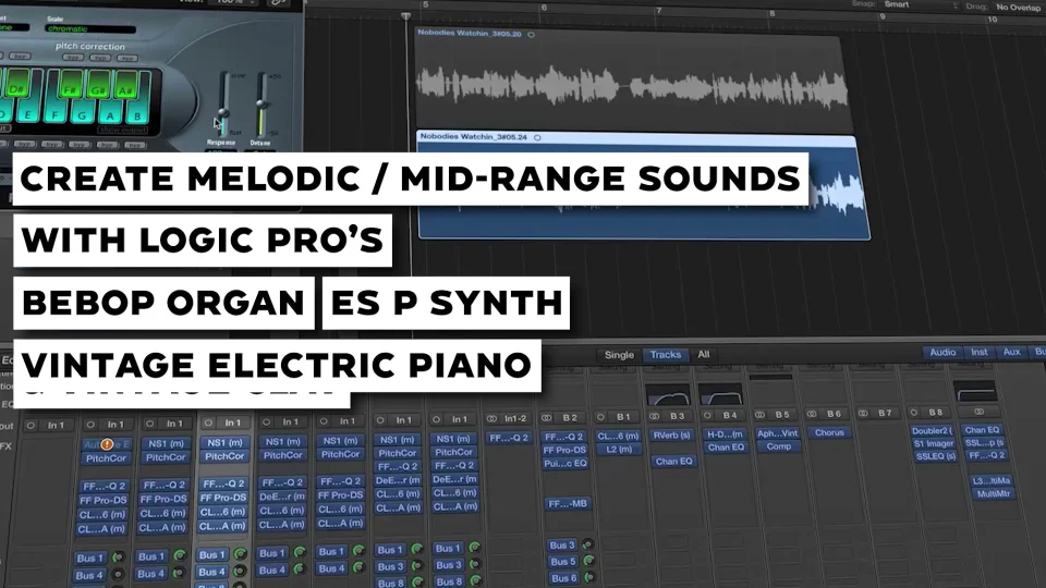 Stock Plug-ins for House Music In Logic Pro X w/ Ian Bland