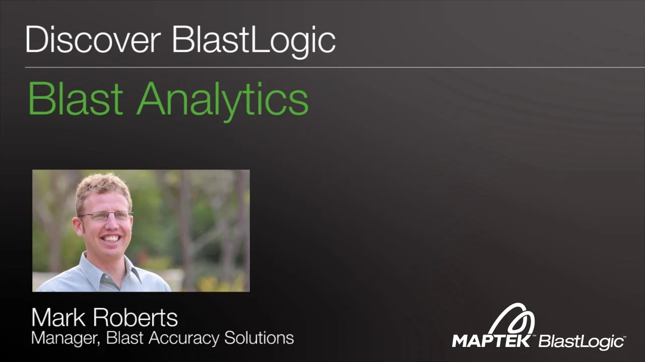 Discover BlastLogic - Routine Modelling Tools