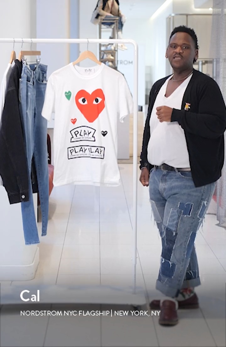 Comme des Garçons PLAY Comme de Garçons PLAY Heart Face Graphic