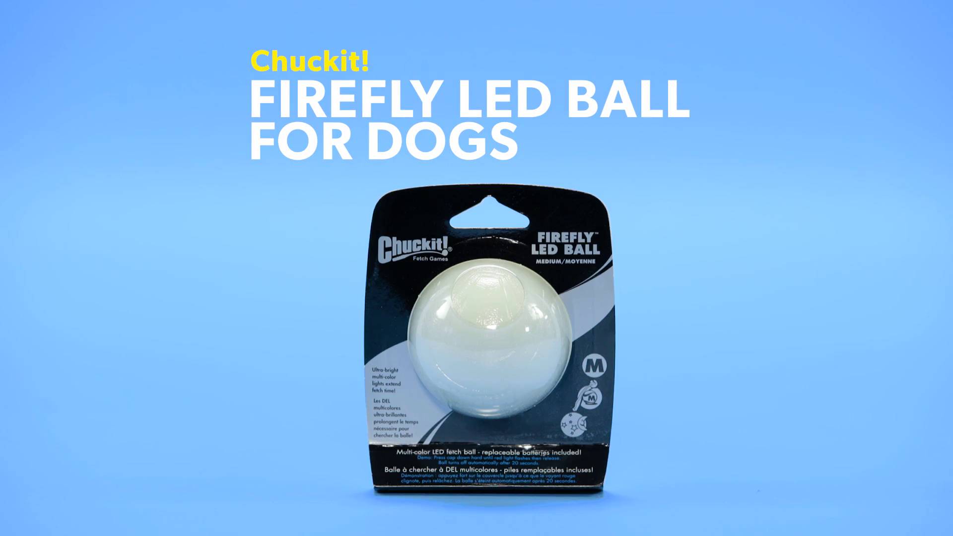 Chuckit clearance led ball