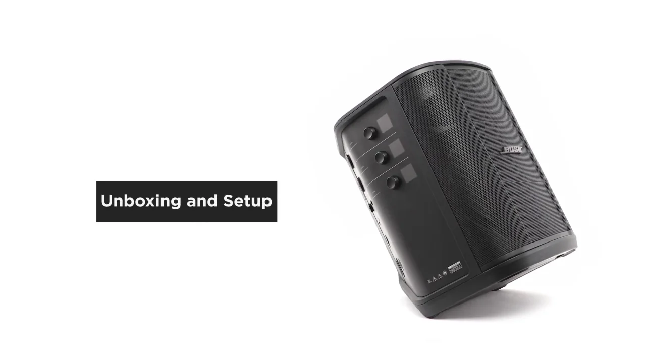 S1 Pro+ ポータブルワイヤレスPAシステム|Bose Professional S1 Pro+ ポータブルワイヤレスPAシステム|Bose Professional