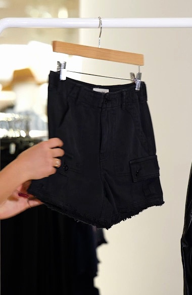 Lucky Brand Mid Rise Cutoff Denim Boyfriend Shorts