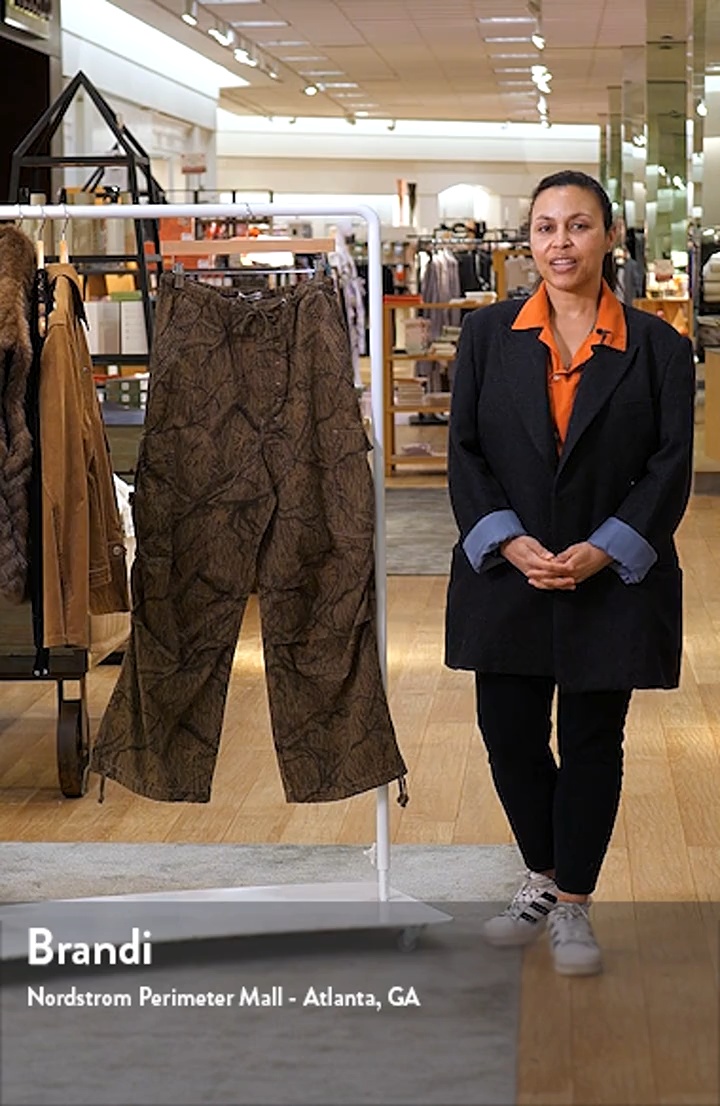 JADED LONDON Forest Camo Parachute Pants (Women) | Nordstrom