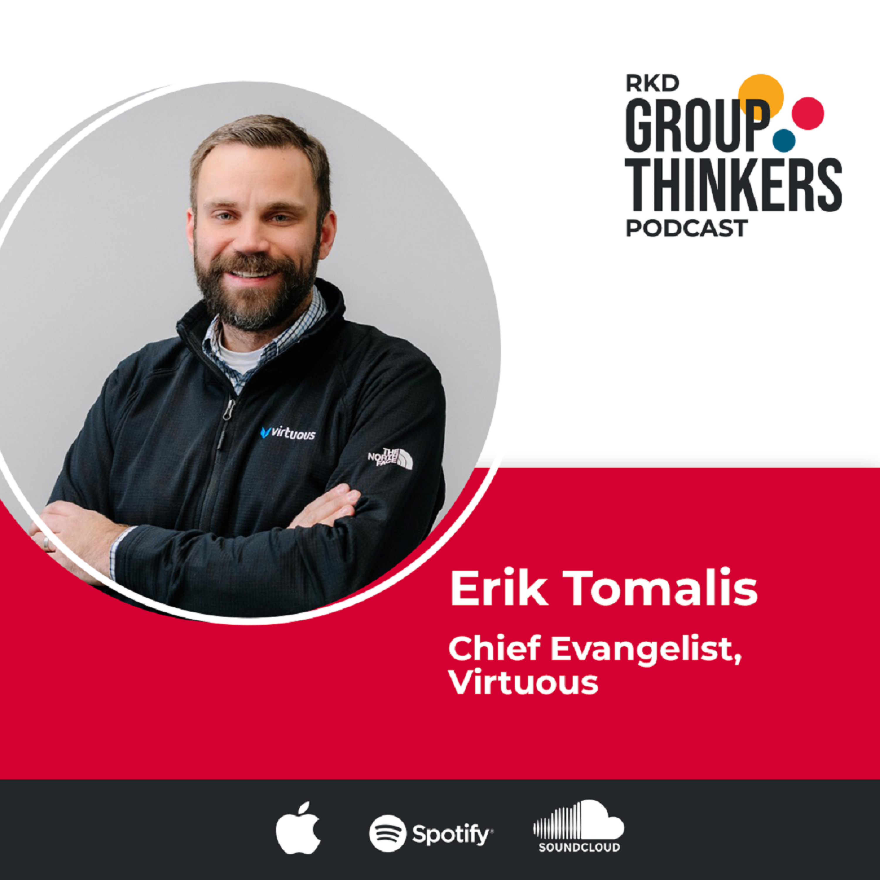 Erik Tomalis thinks about the role of new tech in fundraising episode artwork