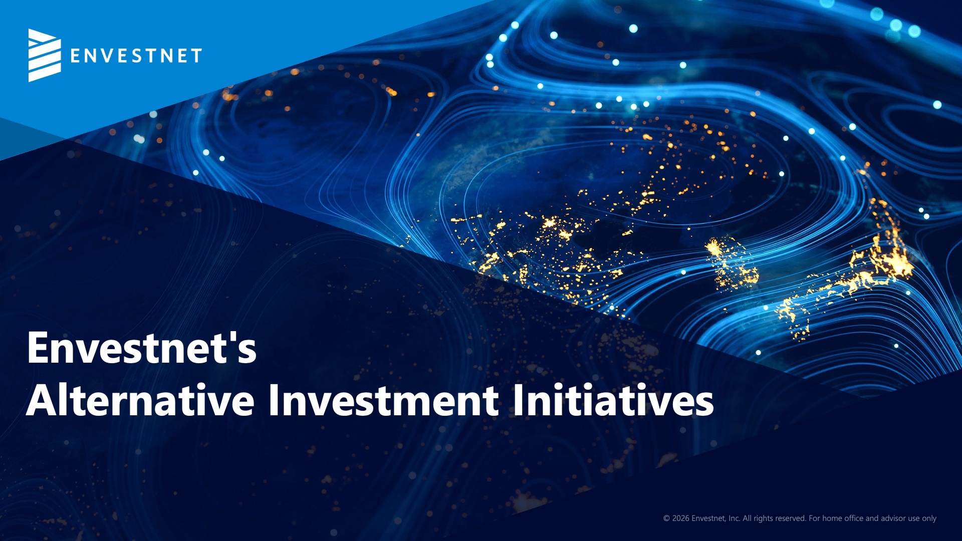 On-Demand Webinar - Envestnet's Alternative Investment Initiatives