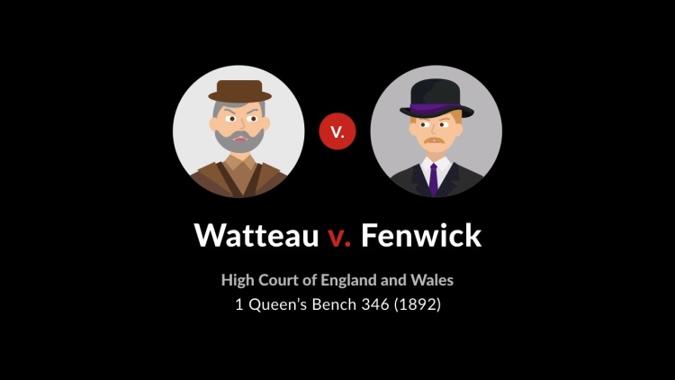 Watteau v. Fenwick