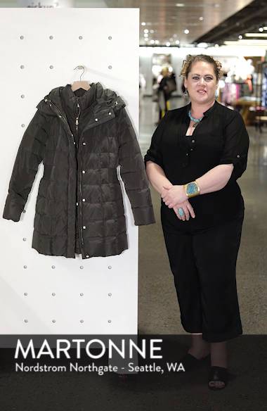 Cole Haan Hooded Down & Feather Jacket | Nordstromrack