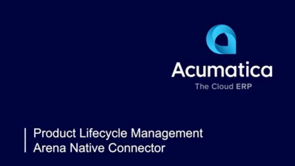 Product Lifecycle Management - Arena Native Connector