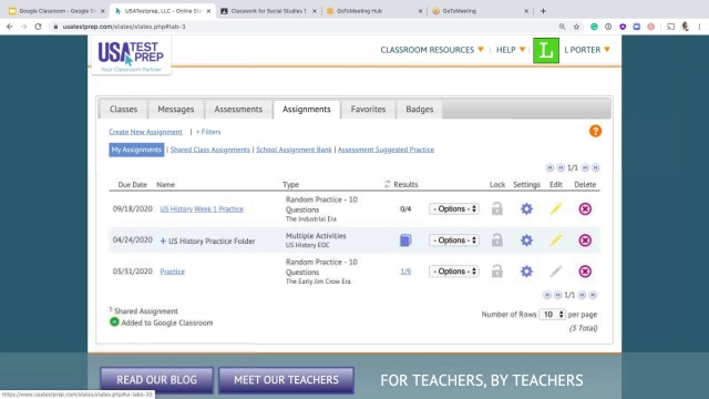 Screenshot from Google Classroom Webinar video