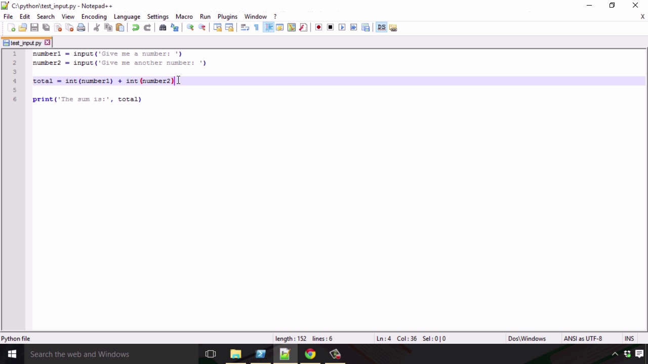 Learn to Code With Python - Standard Input and Formatting