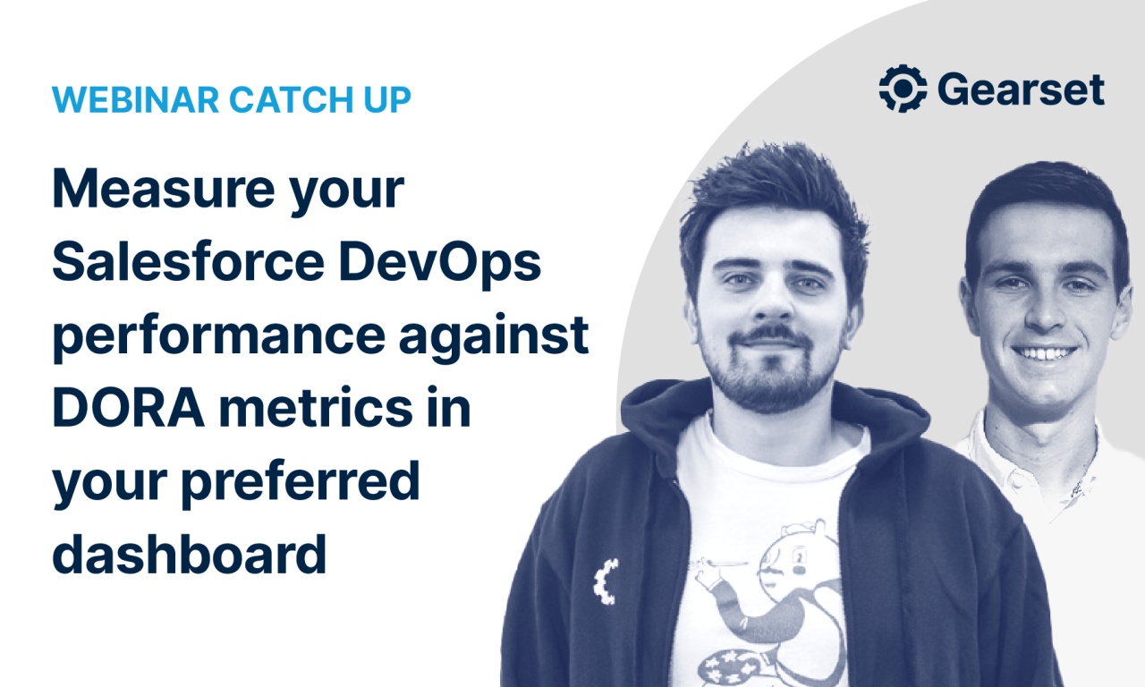 API Reporting webinar Gearset