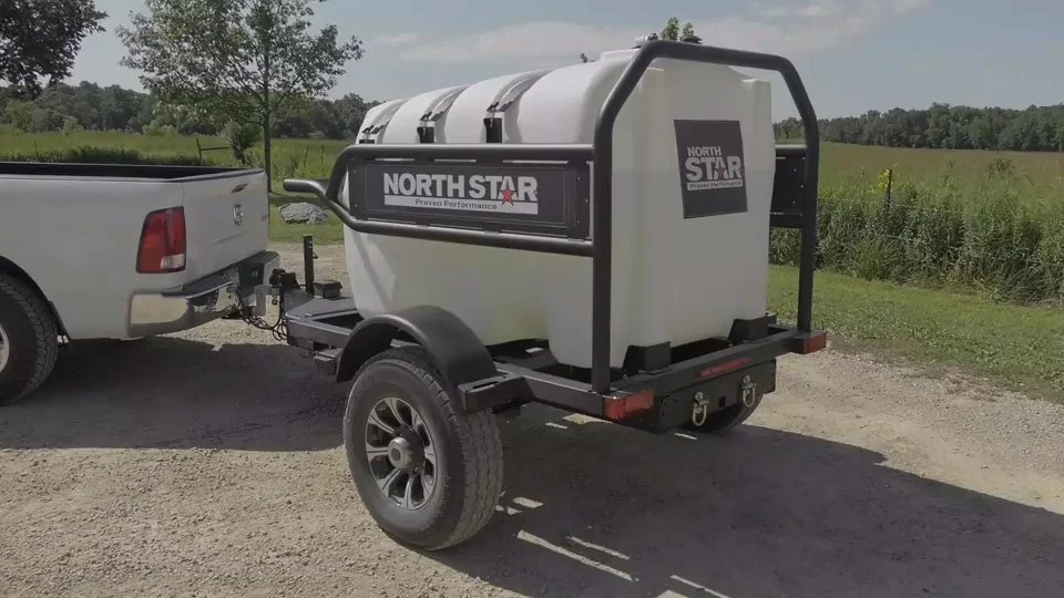  NorthStar Tow-Behind Trailer Boom Broadcast and Spot Sprayer -  21-Gallon Capacity, 2.2 GPM, 12 Volt DC : Patio, Lawn & Garden